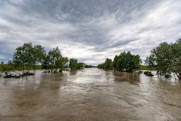 Vodostaj u kanalu Sava - Odra nakon vodenog vala