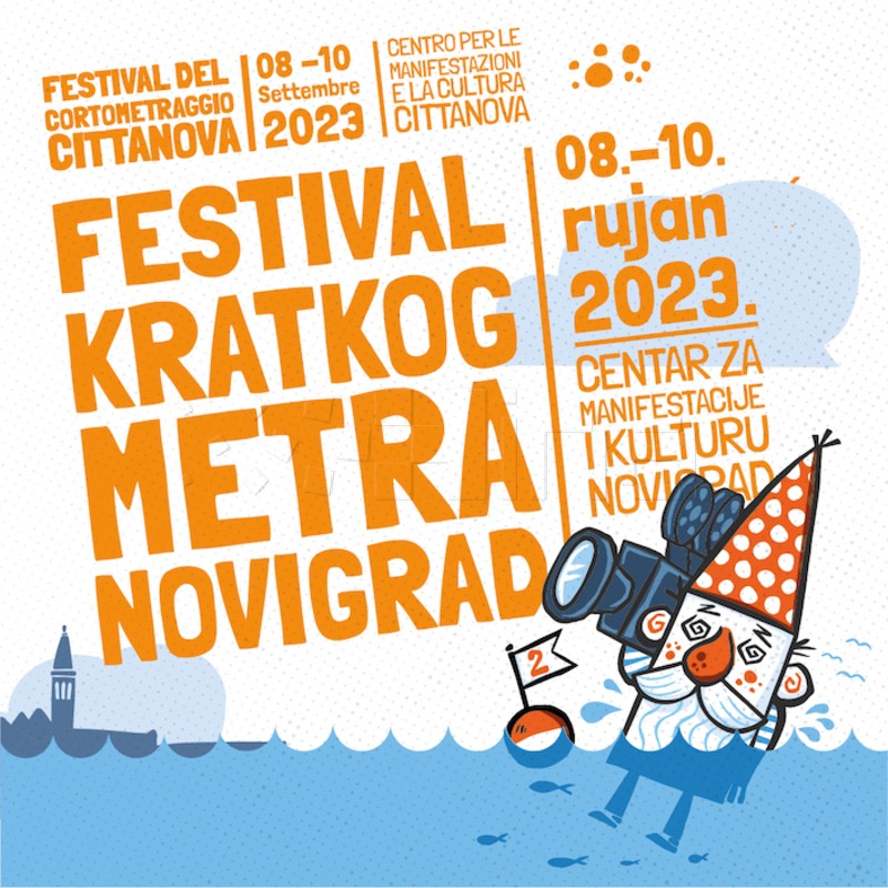 Drugi Festival kratkometražnog filma u Novigradu od 8. do 10. rujna