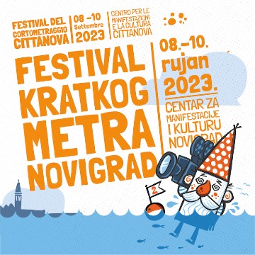 Drugi Festival kratkometražnog filma u Novigradu od 8. do 10. rujna