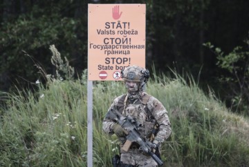 LATVIA BORDER