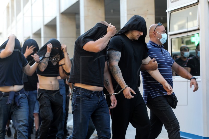 GREECE SOCCER VIOLENT CLASHES