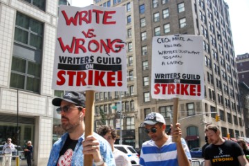 USA HOLLYWOOD WRITERS STRIKE