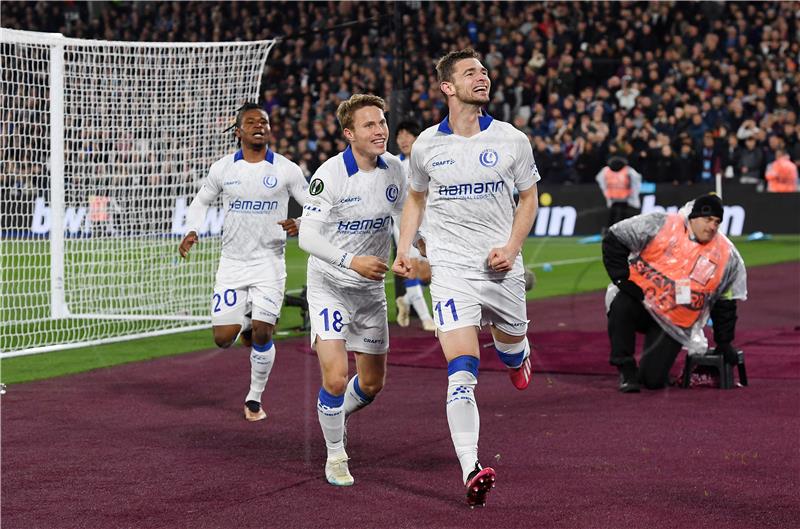 Konferencijska liga: Gent - Pogon 5-0