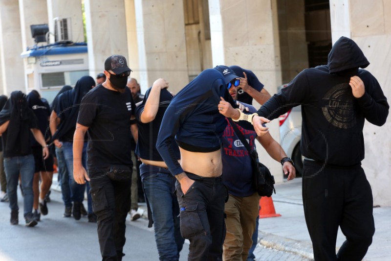 GREECE CROATIA SOCCER VIOLENT CLASHES