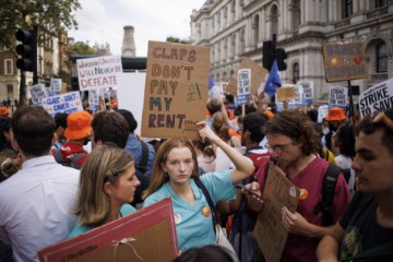 BRITAIN JUNIOR DOCTORS STRIKE