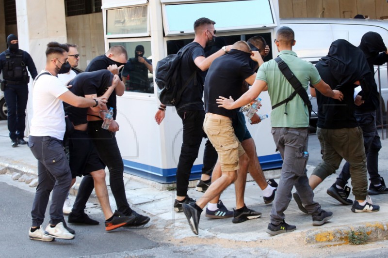 Athens: Another 40 football fans remanded in custody