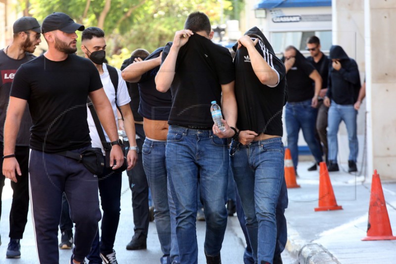 Greek media: Pre-trial detention imposed on all 105 arrested football fans