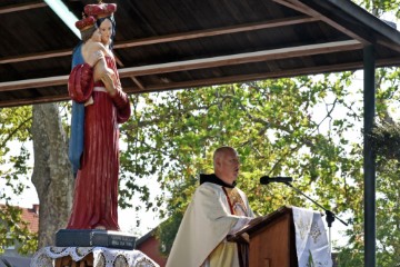 Sveta misa na Marijanskom svetištu Gospe Ilačke