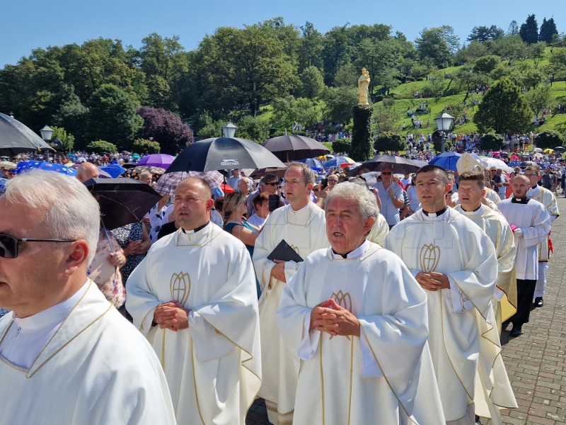 Marija Bistrica: Misa povodom blagdana Velike Gospe