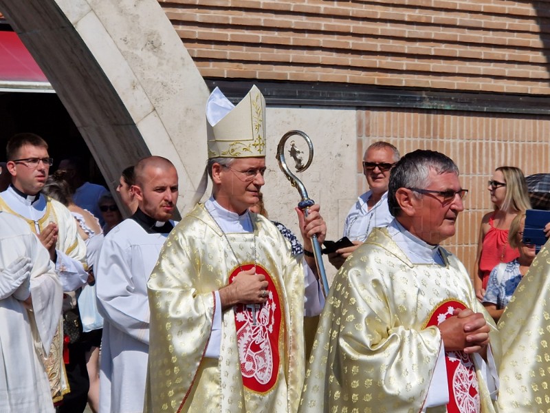 Marija Bistrica: Misa povodom blagdana Velike Gospe