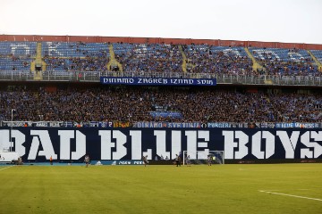 Stadion Maksimir prije početka susreta Dinamo - AEK