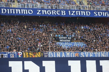 Stadion Maksimir prije početka susreta Dinamo - AEK