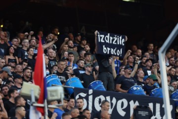 Stadion Maksimir prije početka susreta Dinamo - AEK