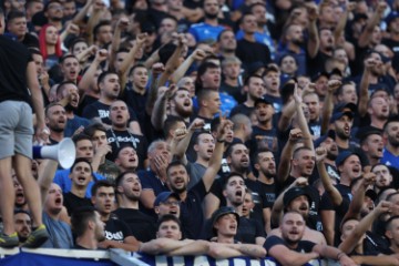 Stadion Maksimir prije početka susreta Dinamo - AEK