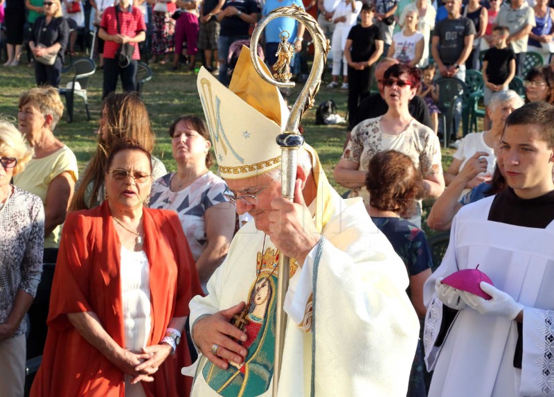 Rijeka: Svečana večernja hodočasnička misa s procesijom