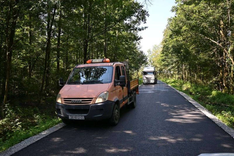 Dovršetak sanacije modernizirane ceste Svinjičko - Brezovica