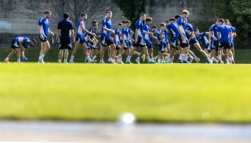 Trening GNK Dinama uoči uzvratne utakmice UEFA Lige prvaka AEK – Dinamo