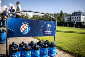 Trening GNK Dinama uoči uzvratne utakmice UEFA Lige prvaka AEK – Dinamo