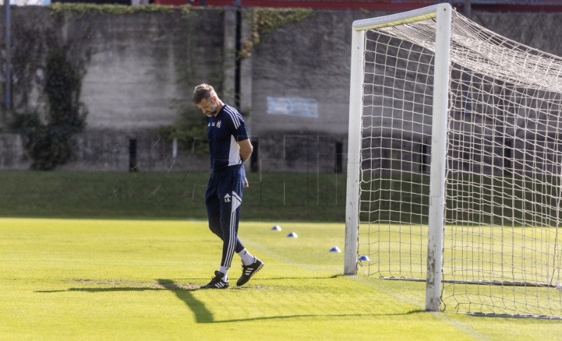 Trening GNK Dinama uoči uzvratne utakmice UEFA Lige prvaka AEK – Dinamo