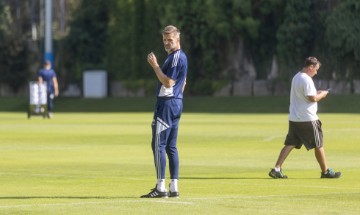 Trening GNK Dinama uoči uzvratne utakmice UEFA Lige prvaka AEK – Dinamo