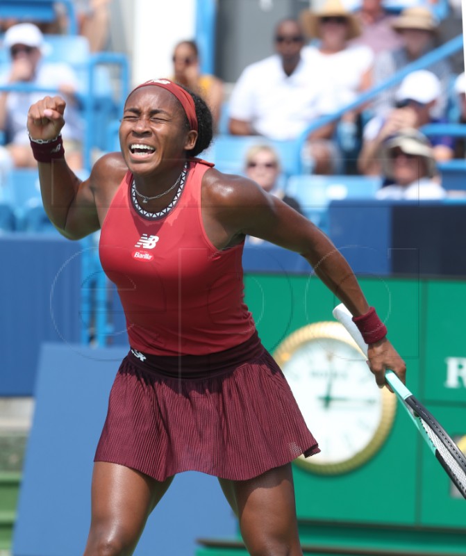 WTA Cincinnati: Gauff prvom pobjedom nad Šwiatek ušla u finale