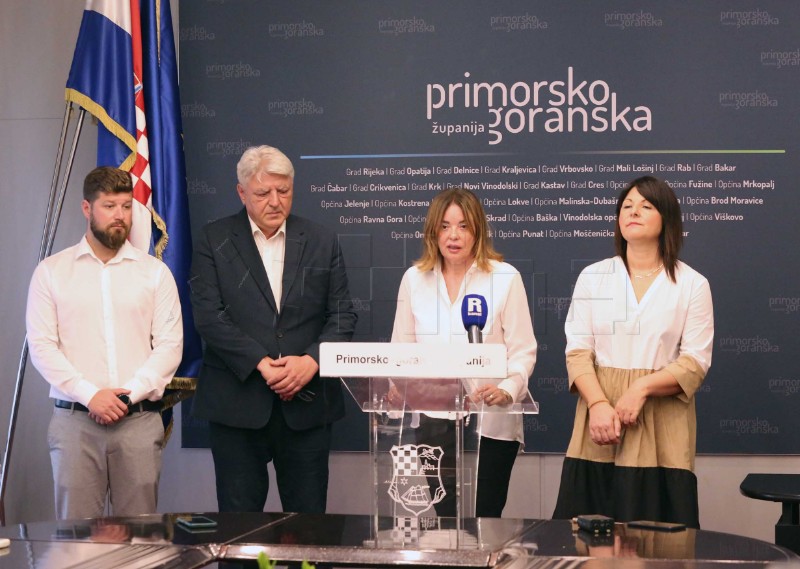 Tiskovna konferencija Primorsko-goranske županije