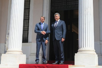 Plenković u Ateni razgovarao s Micotakisom