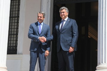 Plenković u Ateni razgovarao s Micotakisom