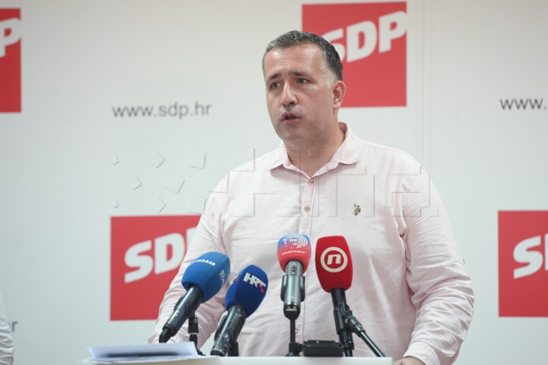 Split, konferencija za novinare SDP-a