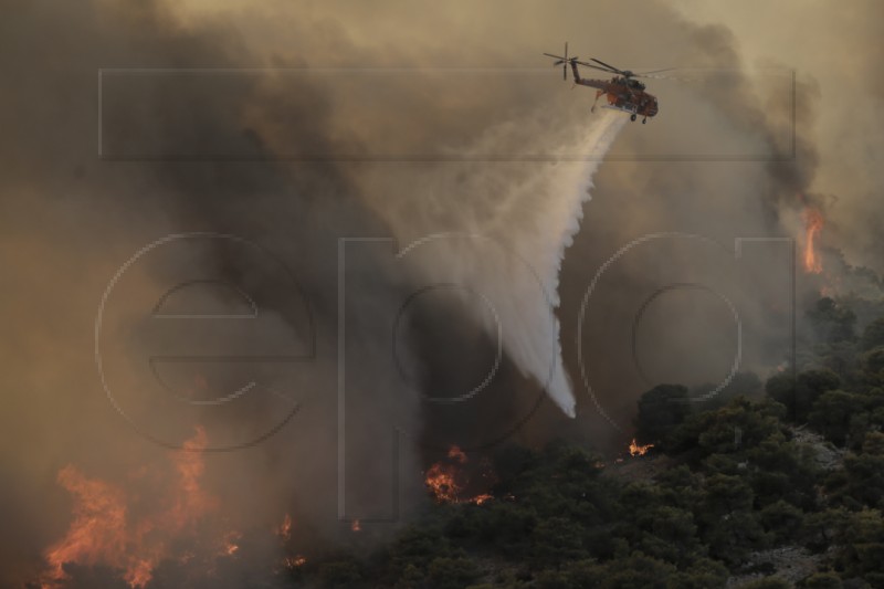 GREECE WILDFIRES 