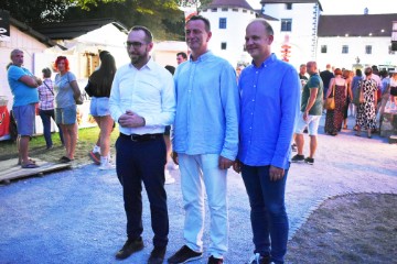 Bosilj, Tomašević i Jakšić na Špancirfestu