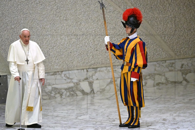 VATICAN GENERAL AUDIENCE