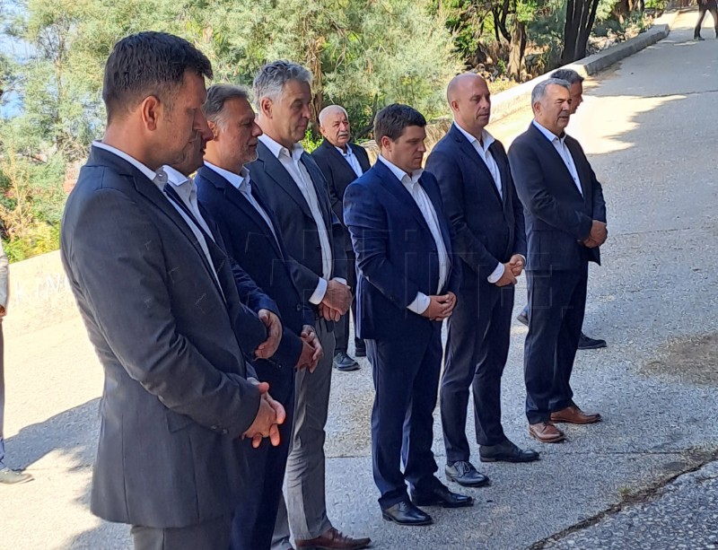 Communist regime victims commemorated on Goli Otok, Sveti Grgur islands