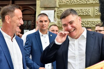 Milanović posjetio Špancirfest