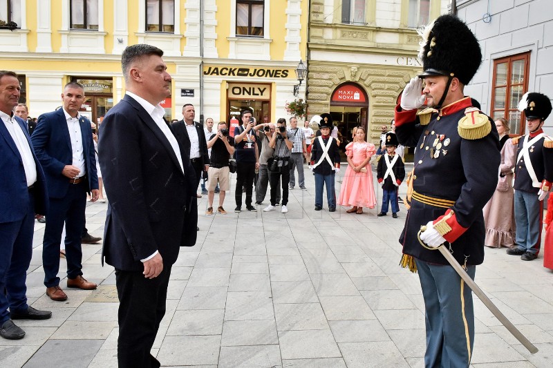 Milanović posjetio Špancirfest