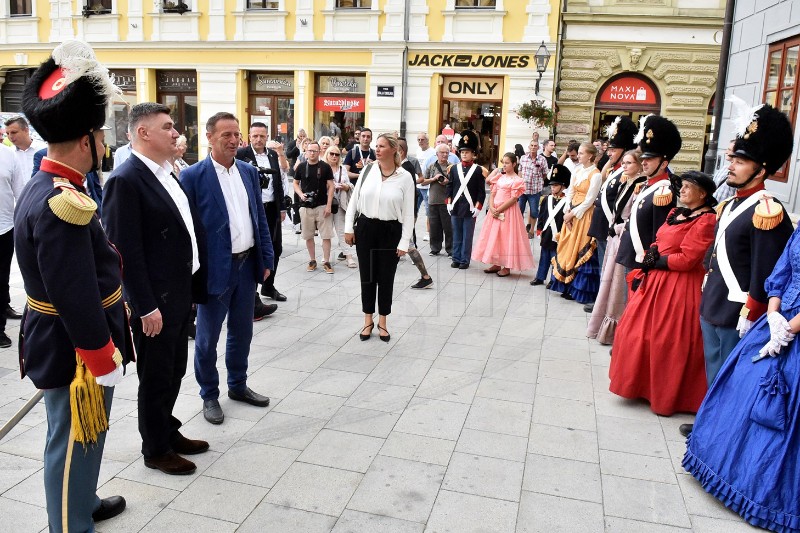 Milanović posjetio Špancirfest