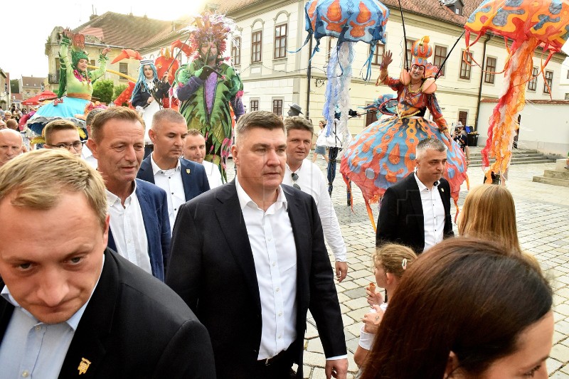 Milanović posjetio Špancirfest