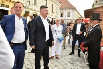 Milanović posjetio Špancirfest