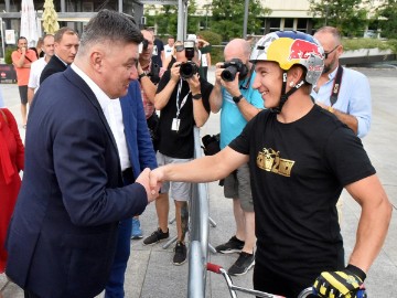 Milanović posjetio Špancirfest