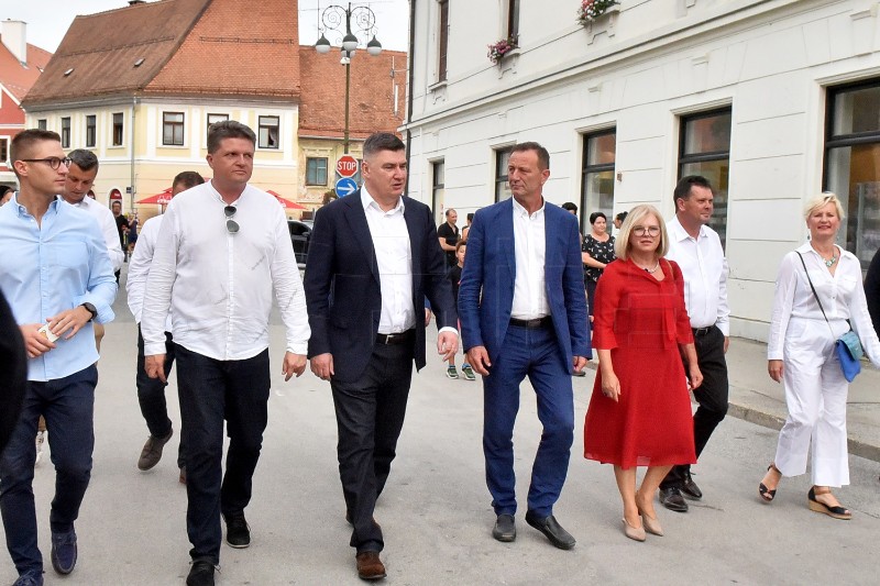 Milanović posjetio Špancirfest