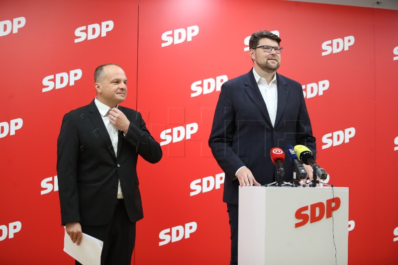 Konferencija za novinare SDP-a