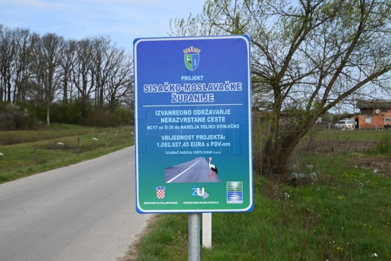 Donja Posavina, Moslavina regions connected by modern road