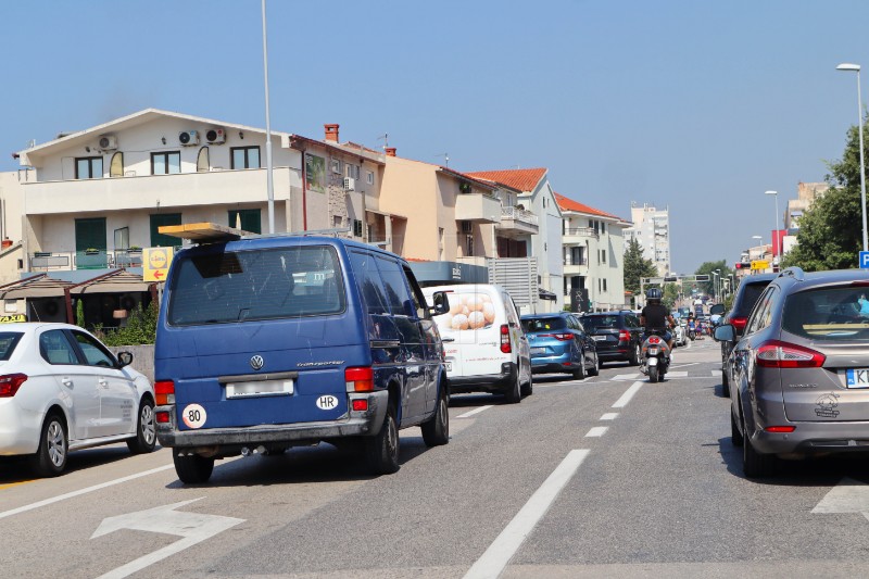 Prometne gužve kod Makarske