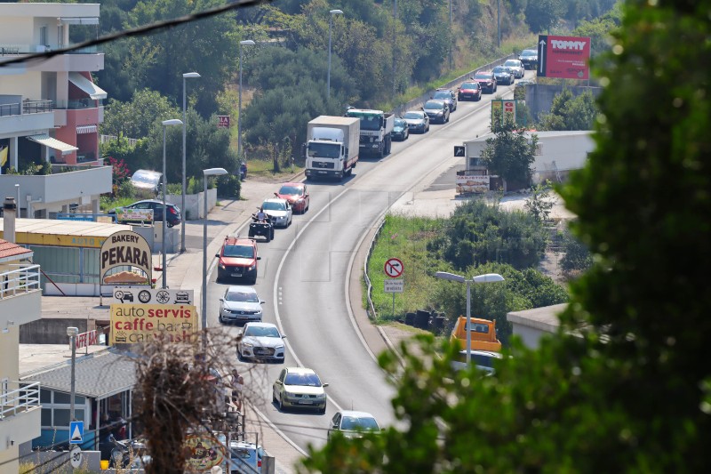 Prometne gužve kod Makarske