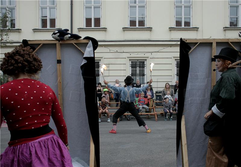 Culture Street Festival taking place in Zagreb throughout September