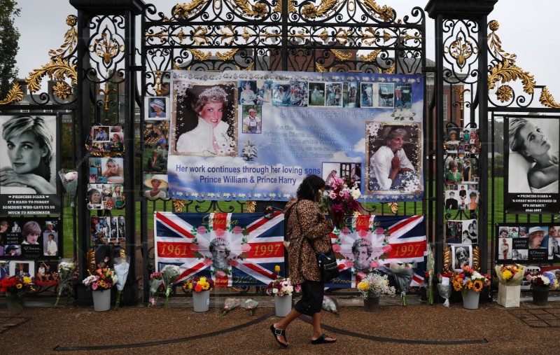 BRITAIN PRINCESS DIANA DEATH ANNIVERSARY