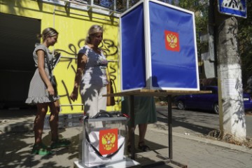 RUSSIA UKRAINE CONFLICT ELECTIONS