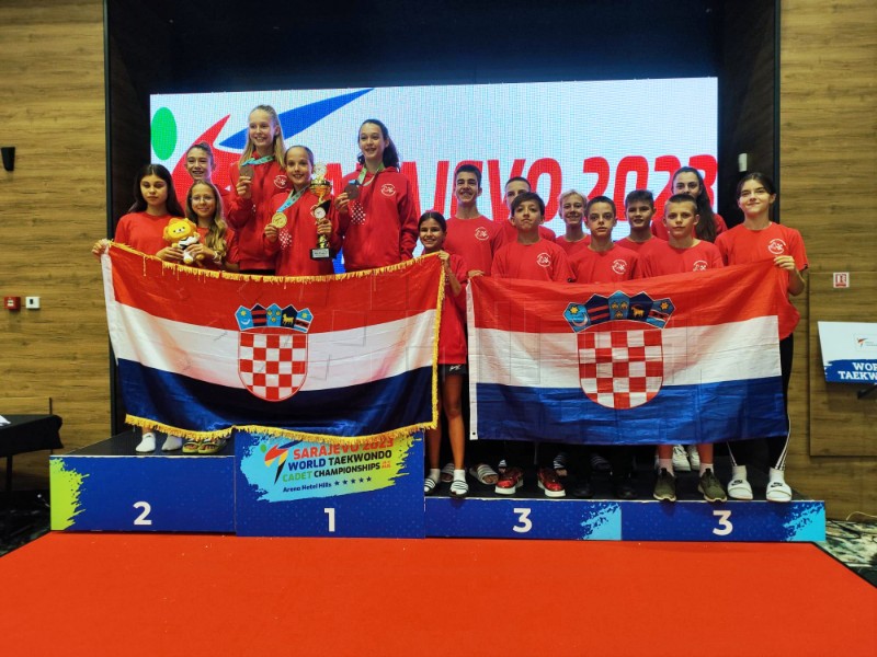 Još dvije bronce za Hrvatsku na kadetskom SP u tekvondou