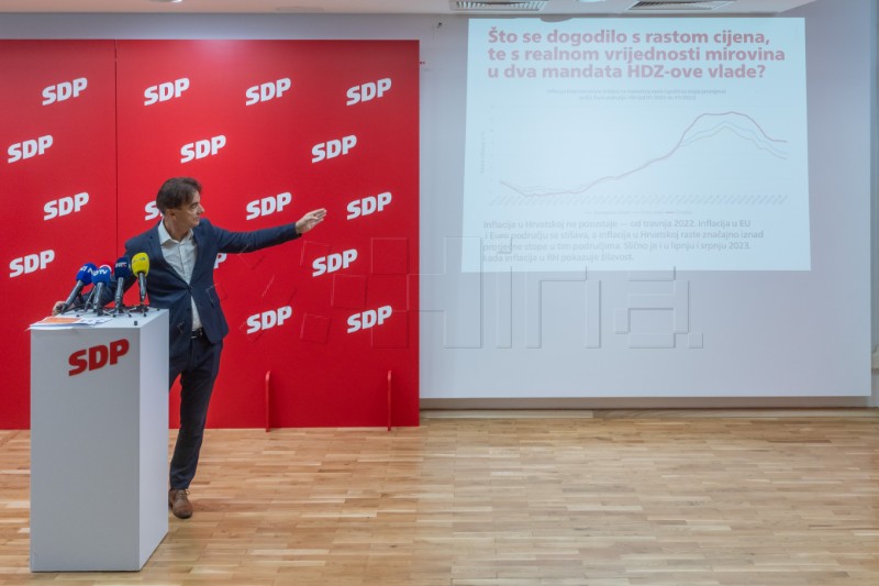 SDP: Dostojanstven život umirovljenicima