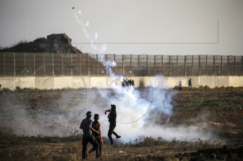 MIDEAST ISRAEL PALESTINIANS PROTEST